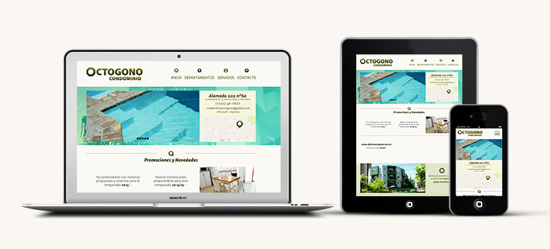 www.deptosoctogono.com.ar ahora es un sitio Smart!